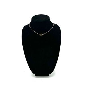 Avon Vintage Gold Tone Star Pendant Necklace Celestial Everyday